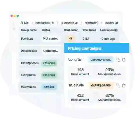 Optimal repricing approach Optimal repricing approach
